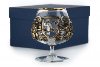 Бокал для коньяка "Юбилейный 50" (эконом)