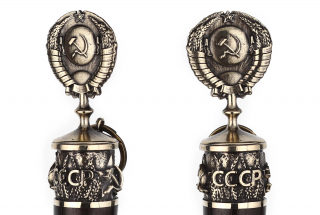 Ложка обувная "СССР" (Рожок латунь)
