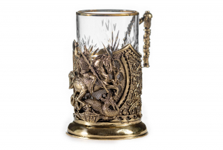 Подстаканник "Георгий Победоносец VIP"