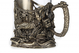 Подстаканник "Рыбалка" Юбилейная 30