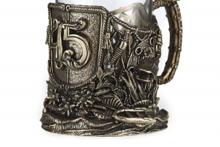 Подстаканник "Рыбалка" Юбилейная 45