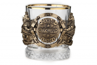 Стакан для виски "Самый лучший сын" (эконом)